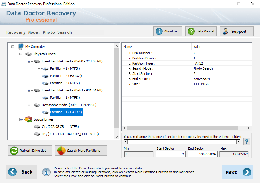 Partition Data Recovery Software